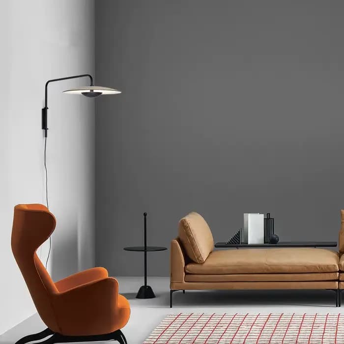 Applique Murale Ajustable, Luminaire Décoratif d'Nik, Idéal pour une Chambre à Coucher, un Salon, un Loft ou un Bureau