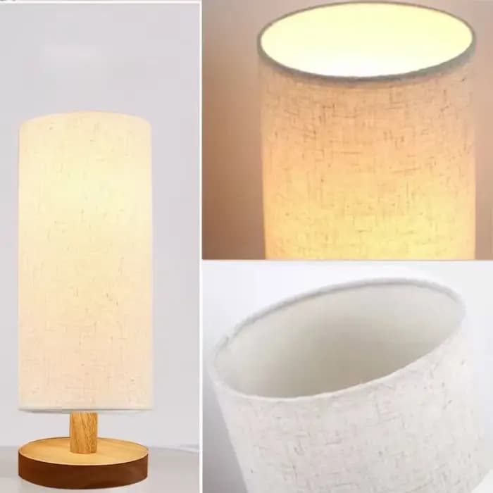 Abat-jour en lin à Tube droit pour lampes de Table, couvre-lampe en tissu doux et léger, accessoires de lampes suspendues de chevet d'hôtel