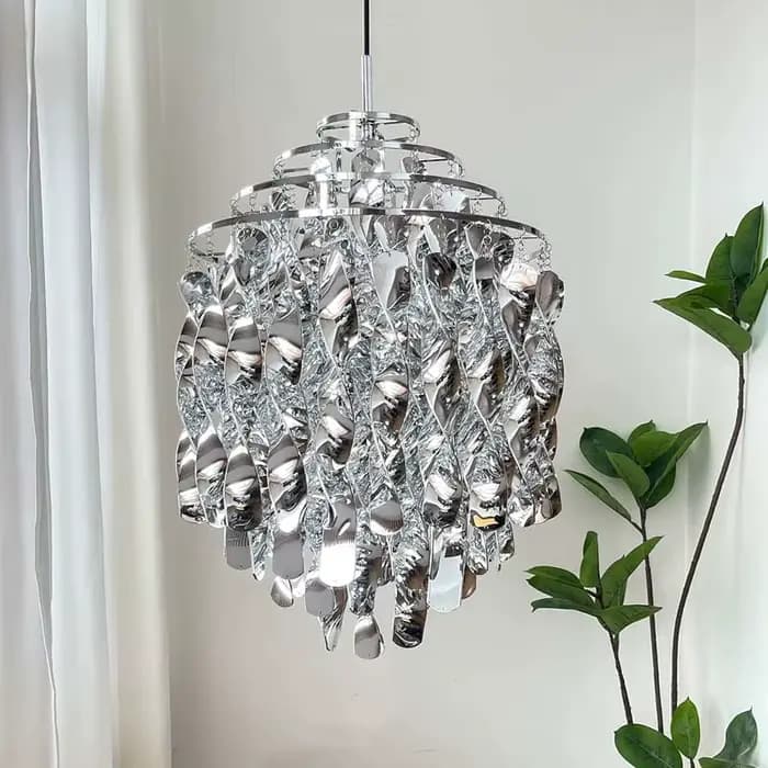Lustre en spirale nordique pour salon, salle à manger, chambre à coucher, lampe suspendue pour restaurant, bar, éclairage domestique, luminaire suspendu