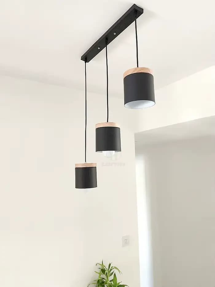 Luminaire suspendu moderne pour table à manger, style nordique, E27, lustre de plafond, restaurant, bar, îlot de cuisine, luminaire décoratif