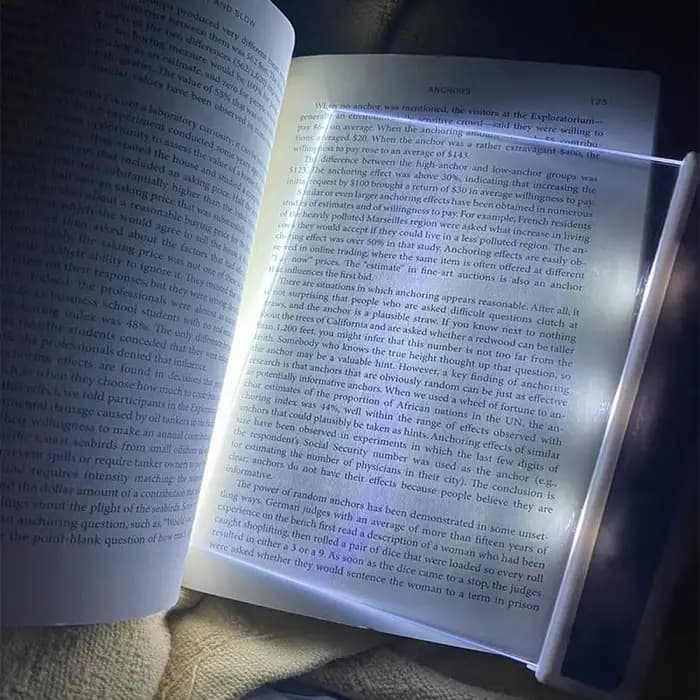 Lampe de livre LED pour lire au lit, marque-page à écran plat pour le soin des yeux, lampe de lecture Portable, Mini veilleuse, voiture, voyage, cadeaux