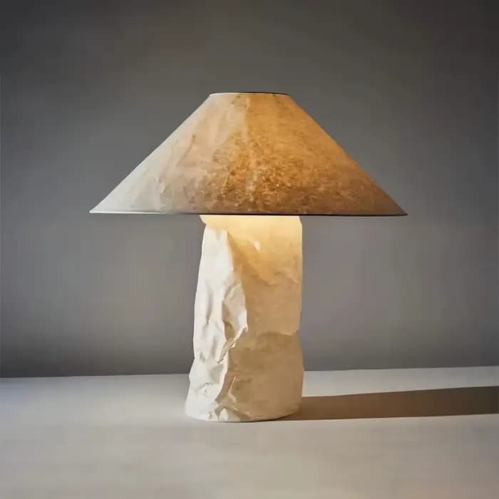 Lampe de bureau créative de style Wabi Sabi, lampes de chevet pour chambre à coucher, lampes de salon, ambiance artistique médiévale, lampes sur pied