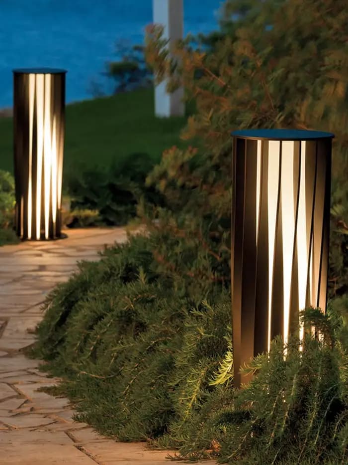 Lampe de paysage de jardin étanche extérieure lampe de pelouse extérieure moderne Simple lampe de pelouse de jardin de Villa de jardin