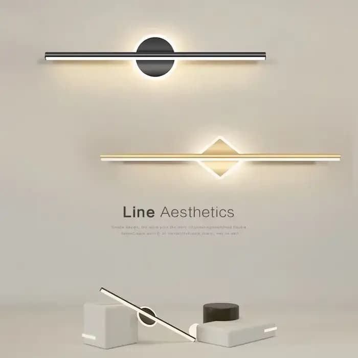 Applique murale LED moderne pour salle de bain, miroir, chambre à coucher, salon, éclairage mural décoratif intérieur