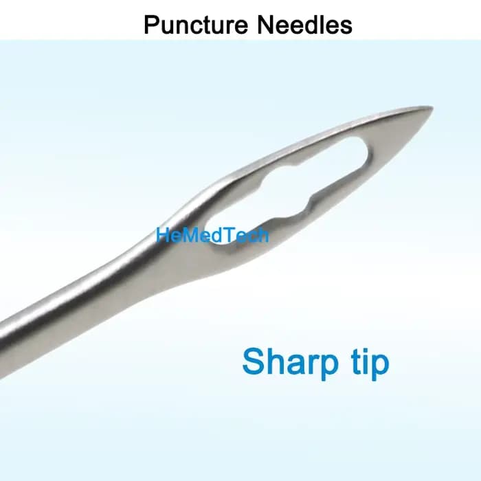 Aiguille de Suspension de Traction de crevaison en acier inoxydable, poignée antidérapante, outils cosmétiques en plastique