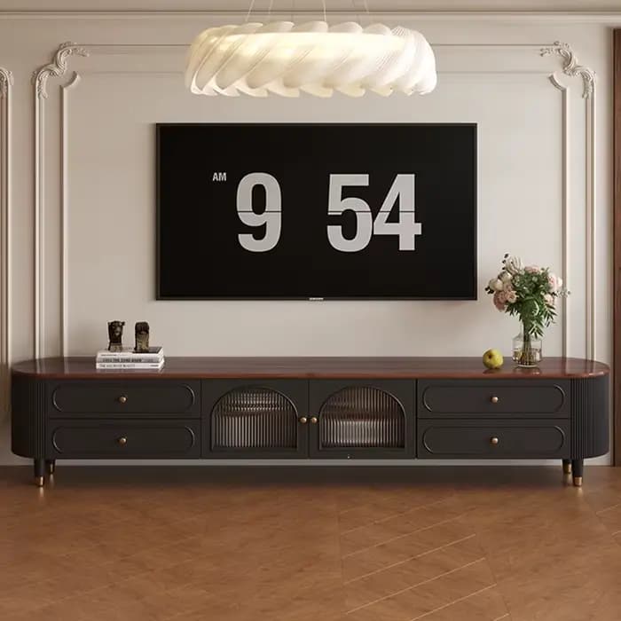 Meuble Tv Glamour du milieu du siècle, design américain, beauté nordique, tendance, esthétique, meubles De salon