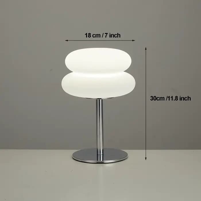 Lampe de table LED, 3 couleurs, intensité variable, commande filaire, lampe de chevet pour chambre à coucher, salon, lumière douce pour la décoration intérieure.