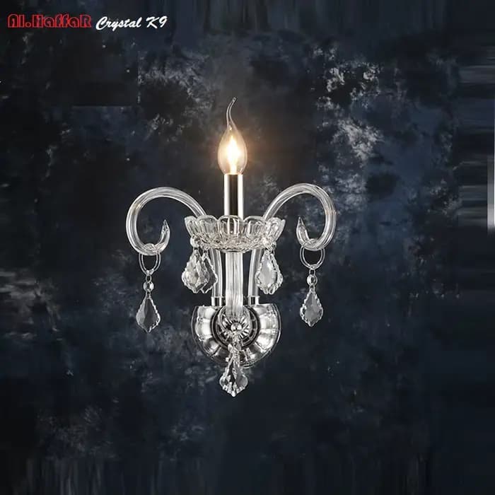 Applique Murale de Luxe en Clip de Style Européen, Luminaire Décoratif d'Nik, Idéal pour une Chambre à Coucher, un Salon ou des Escaliers