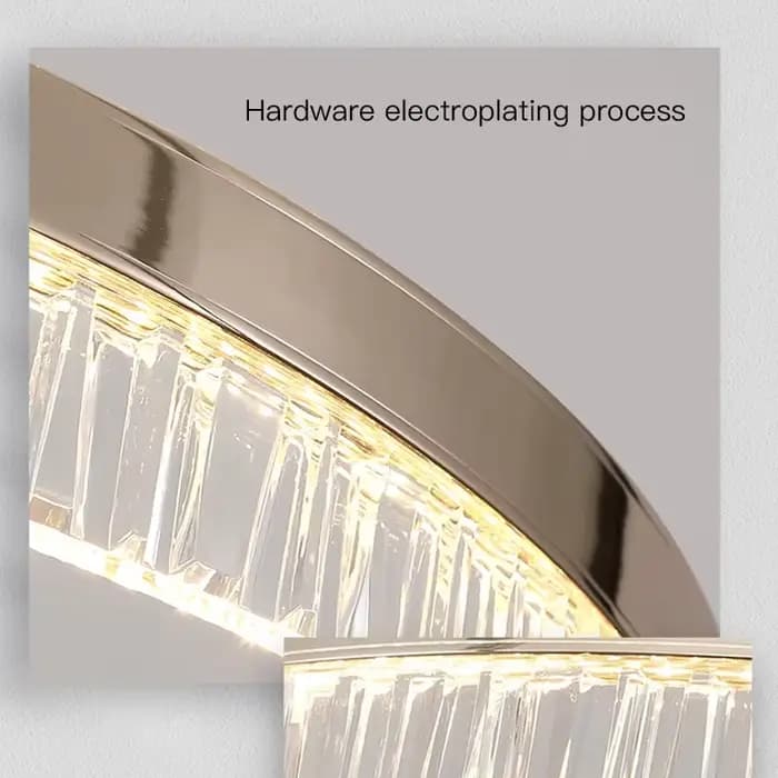 Lustre Led de luxe en aluminium, lampe suspendue pour salon, chambre à coucher, salle à manger, or pâle, lampes italiennes Art d
