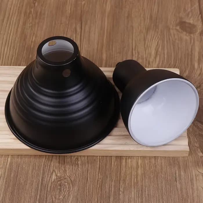 Lampe chauffante pour reptiles ; Abat-jour de sécurité ; Dôme métallique pour éclairage d'habitat