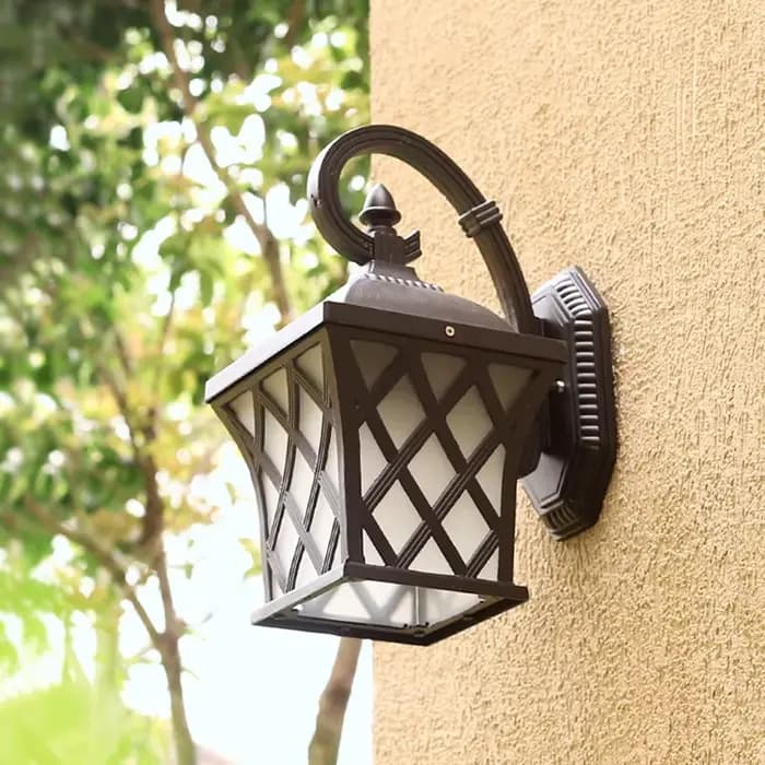 Lampe murale extérieure, style européen, pour jardin, villa, cour, balcon, allée, étanche