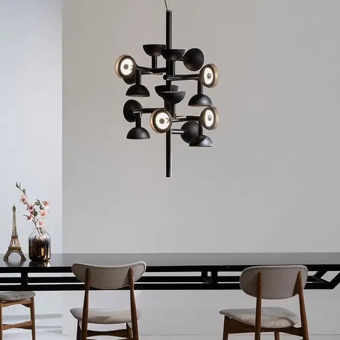 Plafonnier LED au design créatif danois post-moderne, éclairage d'intérieur, luminaire décoratif d'intérieur, idéal pour un salon, une chambre à coucher ou un Restaurant