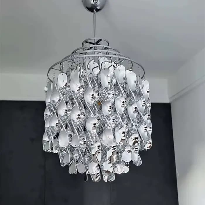 Lustre en spirale nordique pour salon, salle à manger, chambre à coucher, lampe suspendue pour restaurant, bar, éclairage domestique, luminaire suspendu