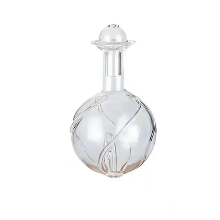Conception de soufflage manuelle de bouteille en verre pour diffuseur d'arôme, diffuseur d'arôme froid, diffuseur d'arôme en verre, bouteille d'atomisation, essentiel