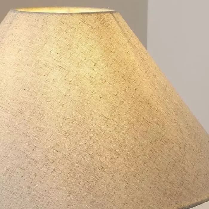 Wabi Sabi Style lampe de Table en céramique salon Table basse noir surdimensionné lampe de bureau décorative japonais rétro luminaire