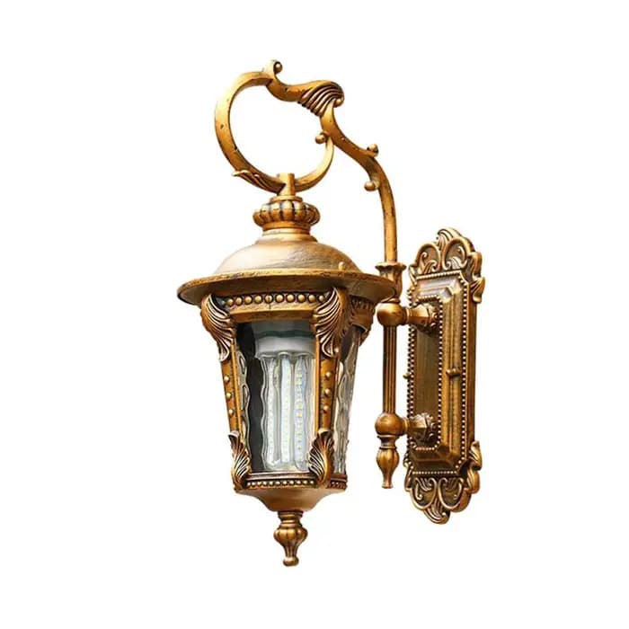 Lampe murale extérieure LED étanche pour couloir, cour, balcon, style européen, villa, éclairage d'entrée extérieur