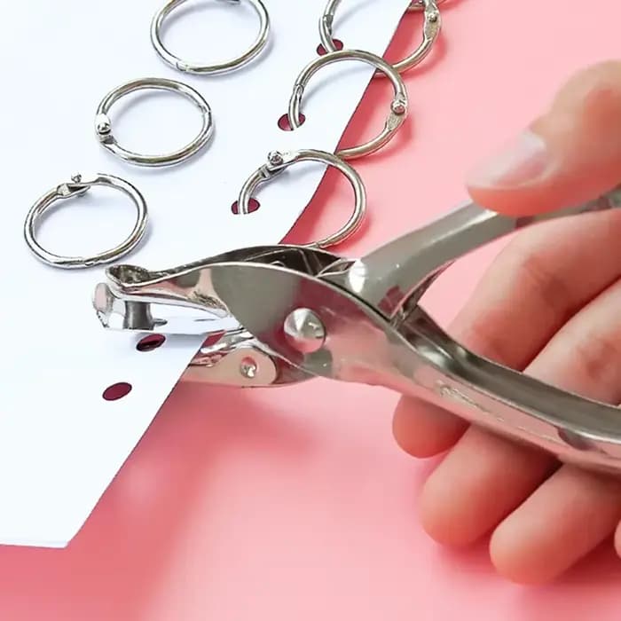 Perforateur à trou unique, capacité de 6mm de diamètre, coupe-papier manuel pour outil de Scrapbooking, fournitures scolaires et de bureau à domicile
