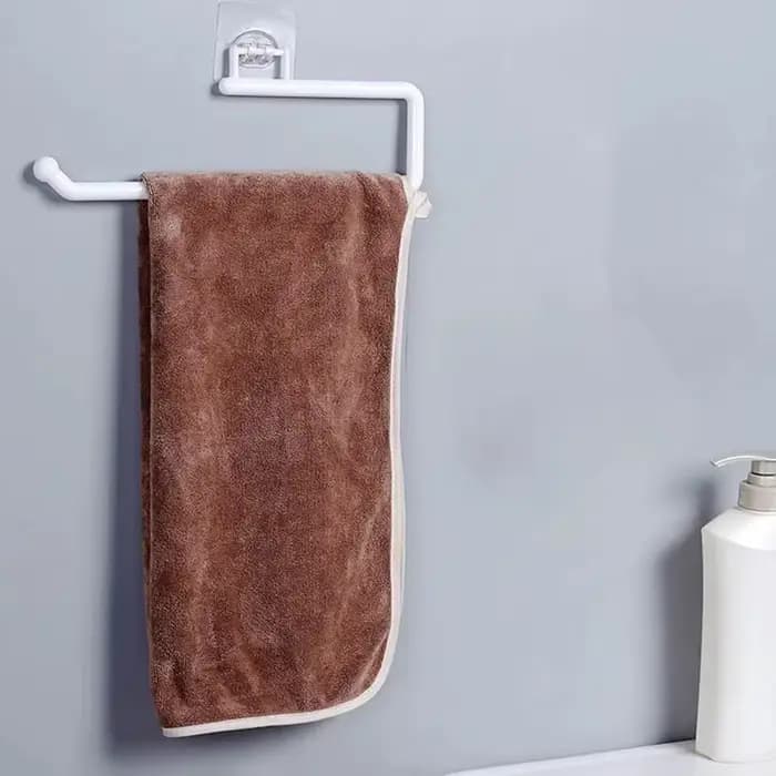 Porte-serviettes en papier de cuisine sans poinçon, porte-rouleau de papier toilette, porte-serviettes mural, accessoires de cuisine et de salle de bains