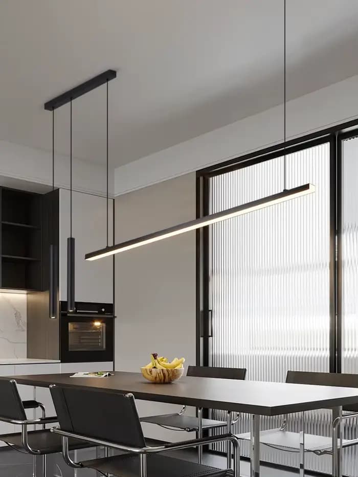 Lampe à suspension de salle à manger de table design moderne pour restaurant cuisine île bureau lustre décor éclairage conception de suspension