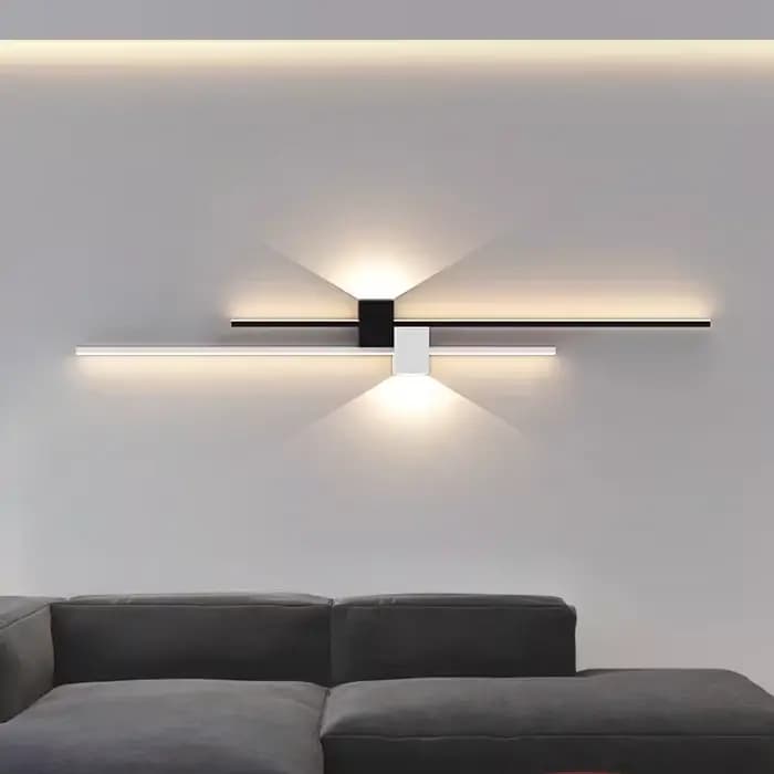 Rondelle murale linéaire moderne haut de gamme-2205, nouvelle lumière minimaliste pour salon, canapé, mur, chambre à coucher, chevet