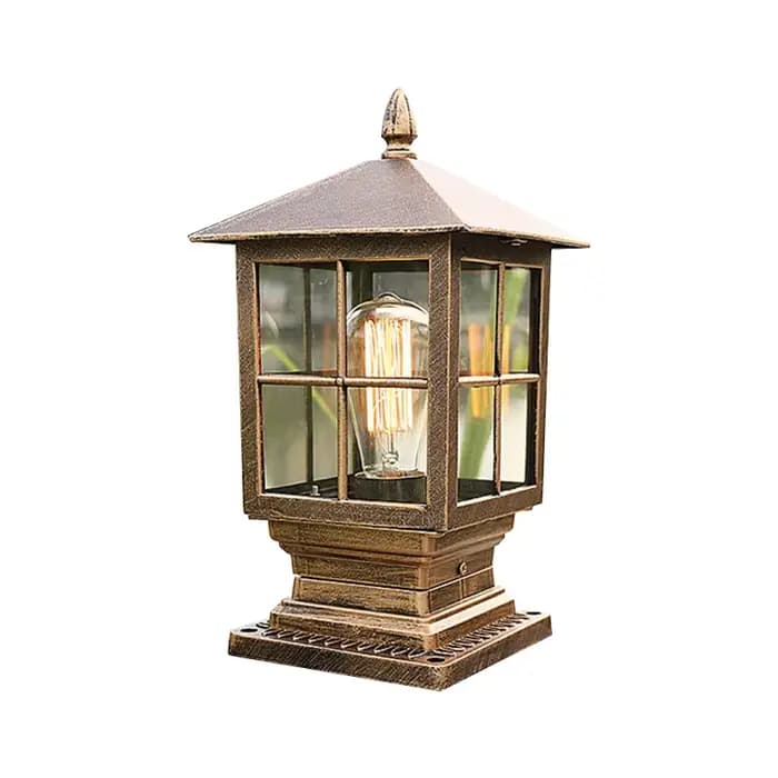 Lampes de poteau étanches pour villa, cour, portail, éclairage extérieur, lampes de jardin, éclairage paysager, lampes de poteau