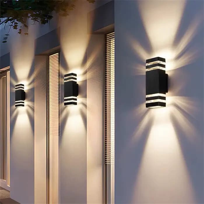 Applique murale LED étanche, applique murale externe, éclairage pour porche, rue, jardin, décoration de la maison, ampoule