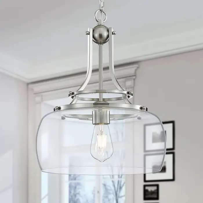 Lampe suspendue Led en verre rétro américain, décoration de la maison, salon, salle à manger, chambre à coucher, comptoir de bar, luminaires de couloir