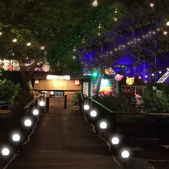 Style moderne jardin solaire pelouse lumières Camping en plein air paysage urbain décoratif LED étanche ampoule circulaire lampe économie d'énergie