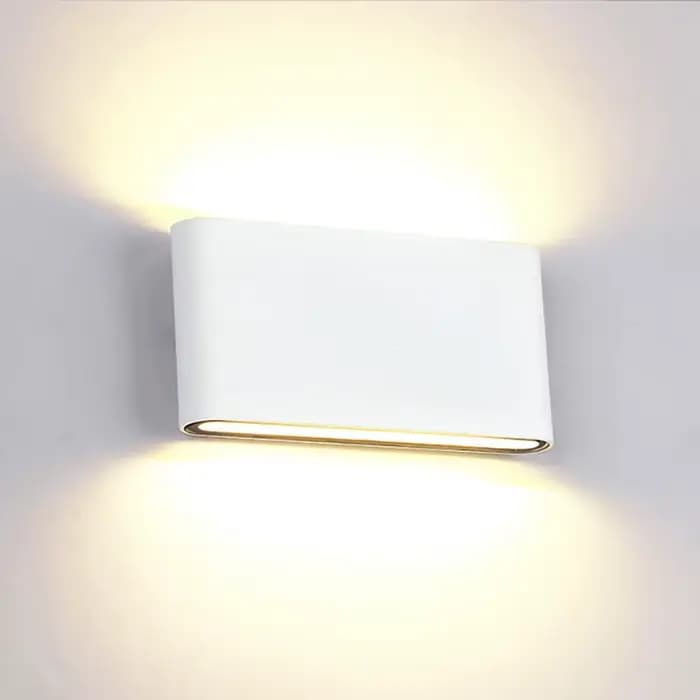 Applique murale nordique en aluminium IP65, étanche, éclairage d'intérieur, pour couloir, maison, escaliers, chambre à coucher, lampes de chevet