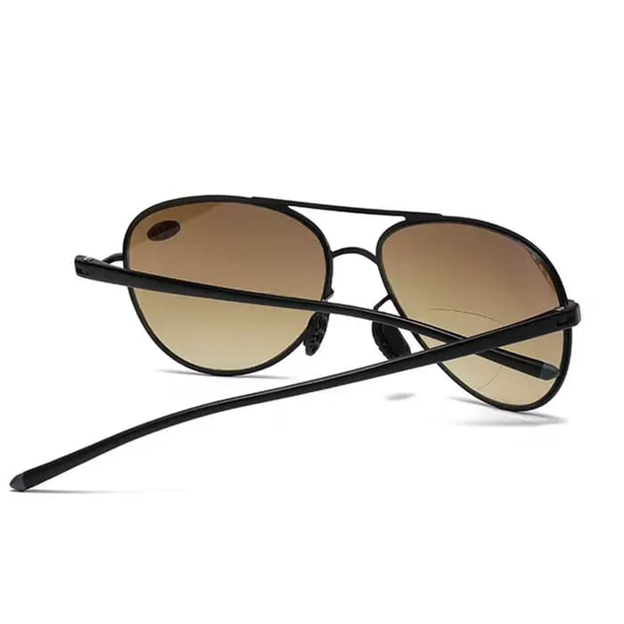 Lunettes de lecture double lumière pour hommes, lunettes presbytes polyvalentes, lunettes de soleil à la mode, visualisation de loin et de près, dernière tendance