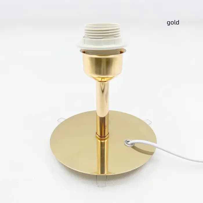 Lampe en céramique E27, lampe en verre, lampe vase, abat-jour fait main DIY pour lampe de table, support de lampe, base de lampe à fixation par ressort pour bouche de bouteille