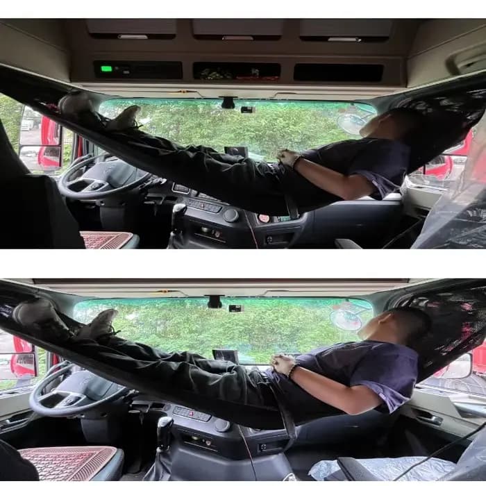 Système de suspension pour hamac de voiture ultra léger, aucune installation requise, facile à transporter, adaptable à la plupart des types de camions