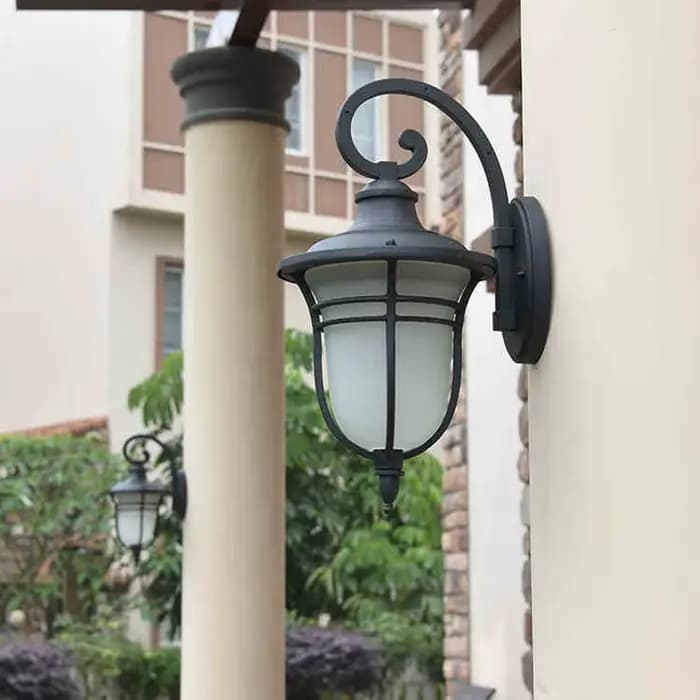 Applique murale extérieure Simple étanche lumière de jardin allée extérieure balcon lumière mur extérieur