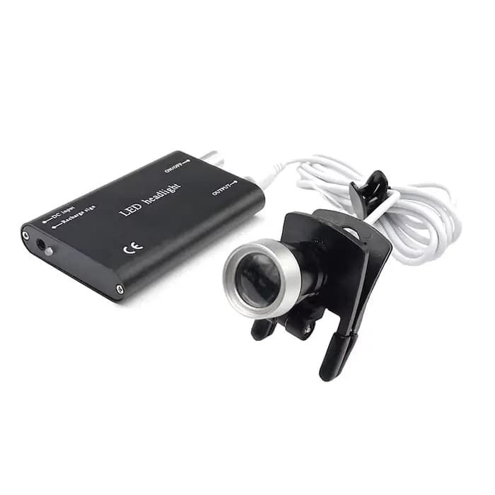 Lampe LED orale pour loupe dentaire, générateurs portables, lumière de sauna, loupe de dentiste, loupe binoculaire, 2,5X, 3,5X