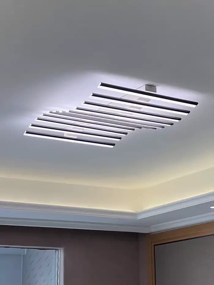 Lampes de salon modernes, luminaires de plafond, décoration intérieure pour la maison, lampes LED pour chambres à coucher, luminaires de plafond linéaires, lampe de maison