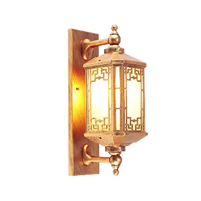 Lampe murale extérieure super lumineuse et étanche pour villa, terrasse, couloir, entrée, cour, éclairage moderne, montage mural extérieur