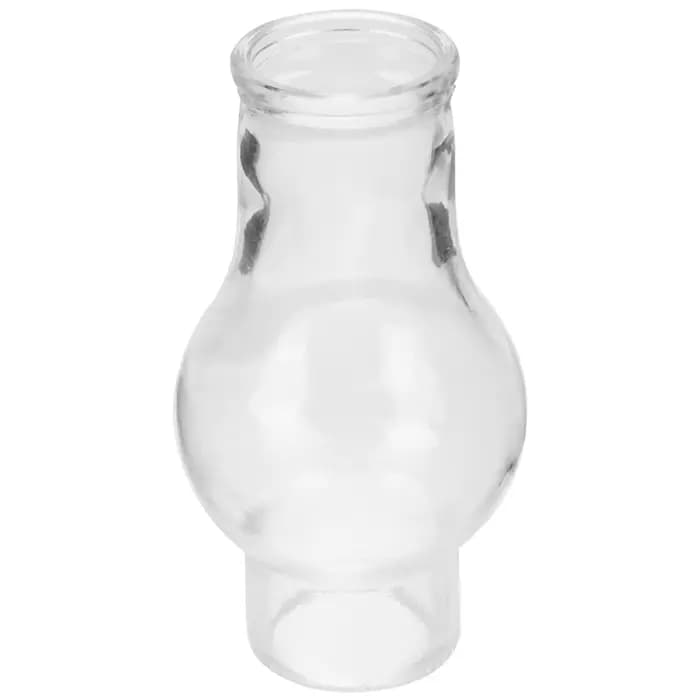 Abat-jour lampe à huile couvercle en verre épaissi coupe-vent Transparent pour pièces de rechange de lampe résistant aux hautes températures