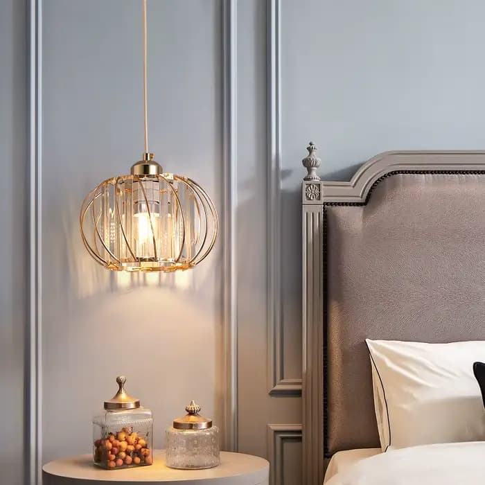 Plafonnier Suspendu en Clip au Design Moderne, Luminaire Décoratif de Plafond, Idéal pour une Cuisine, un délégations ou un Couloir
