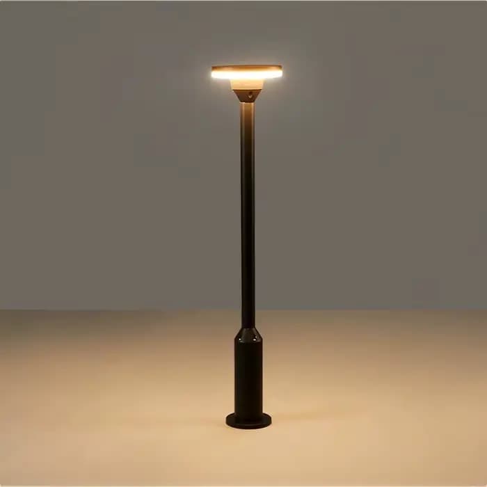Lampe de pelouse extérieure à mât haut, lampe de paysage de cour, ingénierie, étanche, moderne, minimaliste, vert, jardin, parc, personnalisé