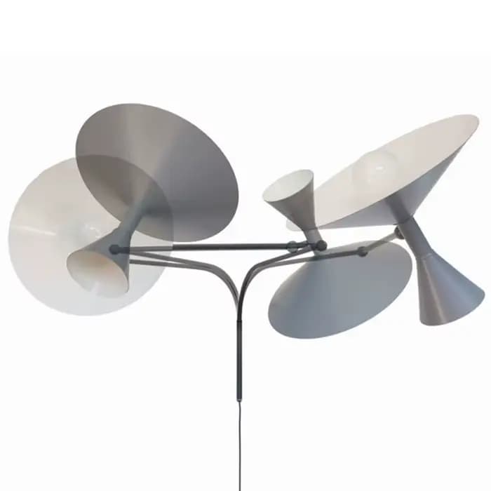 Applique Murale Réglable de Styliste de Marseille, Luminaire Rotatif, Idéal pour un Salon, une Chambre à Coucher ou une Trompent