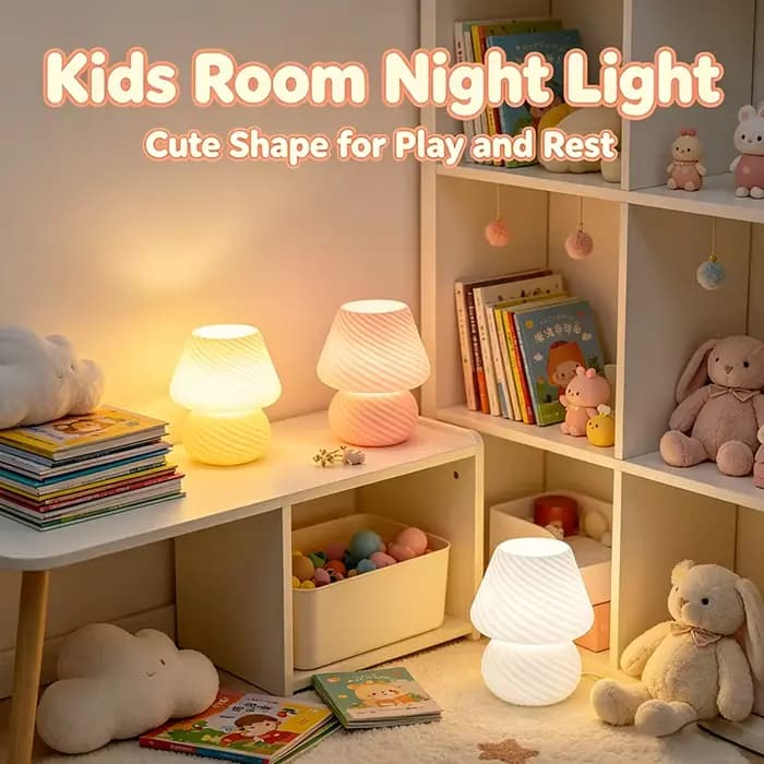 Lampe de table en verre à LED pour chambre à coucher, gradation USB, lumière d'étude à domicile, escales de bureau, décoration de chevet, veilleuse, lampe de table, pièce plus lente