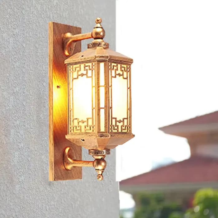 Lampe murale extérieure super lumineuse et étanche pour villa, terrasse, couloir, entrée, cour, éclairage moderne, montage mural extérieur