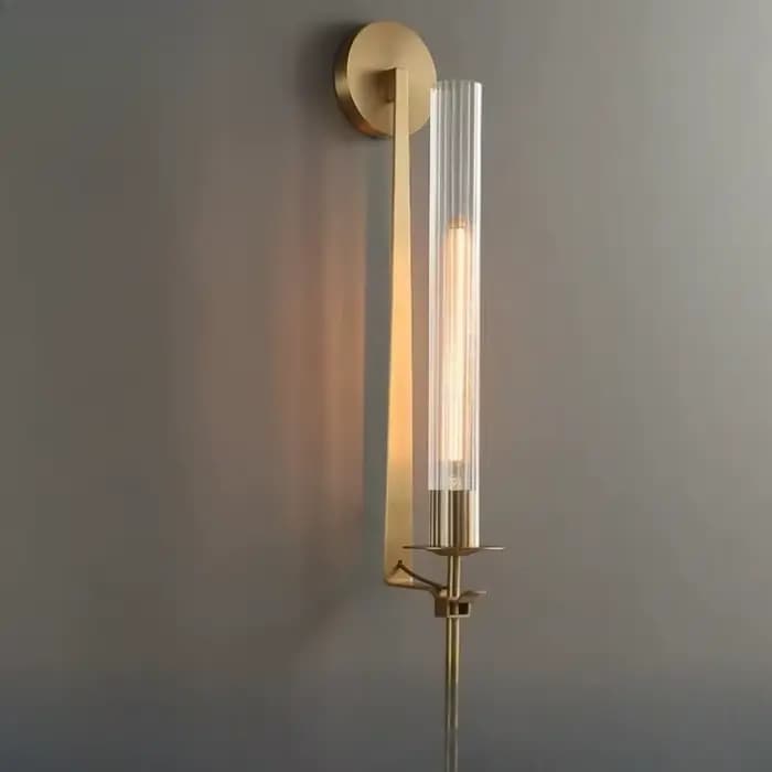 Lampes murales en verre pour chambre à coucher, chevet, hôtel, luminaires modernes, éclairage décoratif d'ambiance, luminaire pour la maison