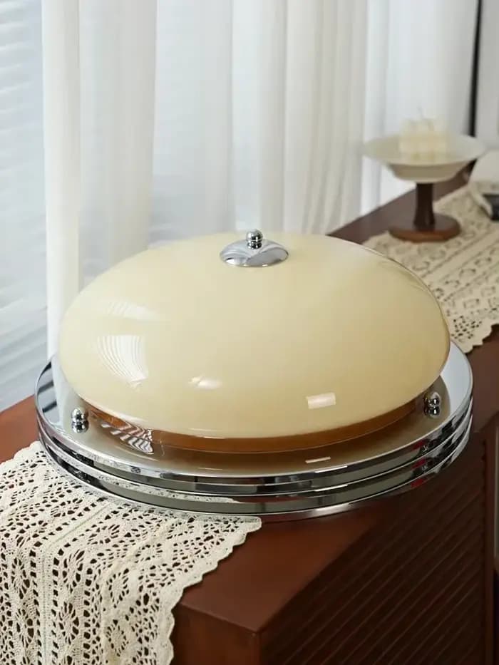 Lampes de plafond en verre Bauhaus style moderne français pour balcon chambre salon et autres pièces d'intérieur
