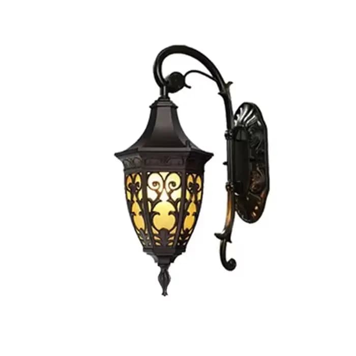 Balcon, couloir extérieur, mur, jardin de style européen, villa, cour, applique d'entrée extérieure, applique murale LED