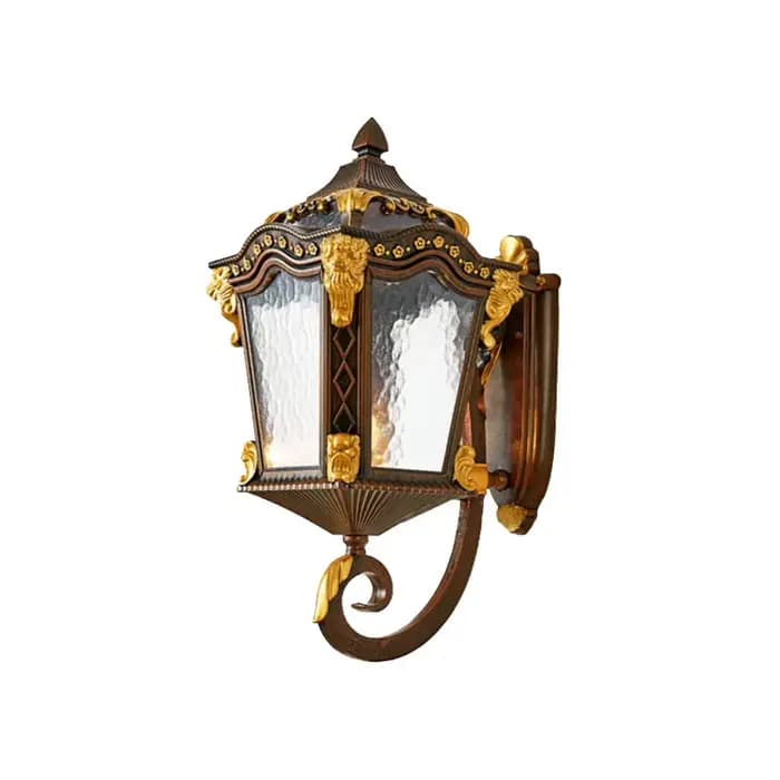 Applique murale extérieure rétro, éclairage nocturne pour villa, jardin, porte, patio, lampe de véranda vintage E27, étanche