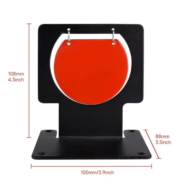 Cible de tir rotative, entraînement à Suspension, balle d'eau, cible métallique avec levage sonore et vers le bas, accessoires de pratique