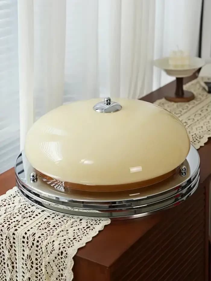Lampes de plafond en verre Bauhaus modernes pour chambre salon couloir balcon entrée étude et plus