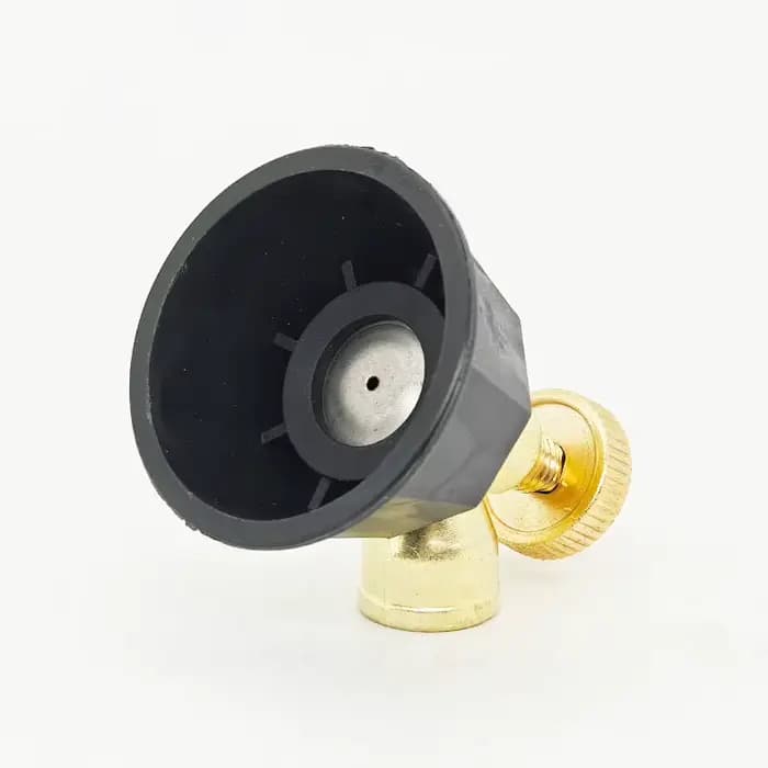 Buse en alliage de laiton, buse réglable d'atomisation agricole, tourbillon noir, tête d'arrosage agricole, outil de jardin
