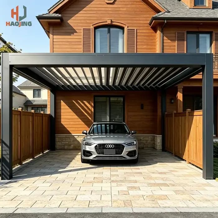 Pergola Bioclimatique Automatique en Aluminium Télescopique 4x3 pour Jardin Extérieur, Pavillon de Patio, Personnalisable